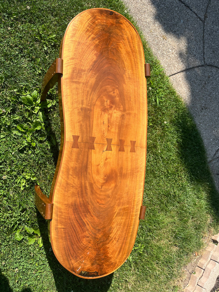 Live edge coffee table