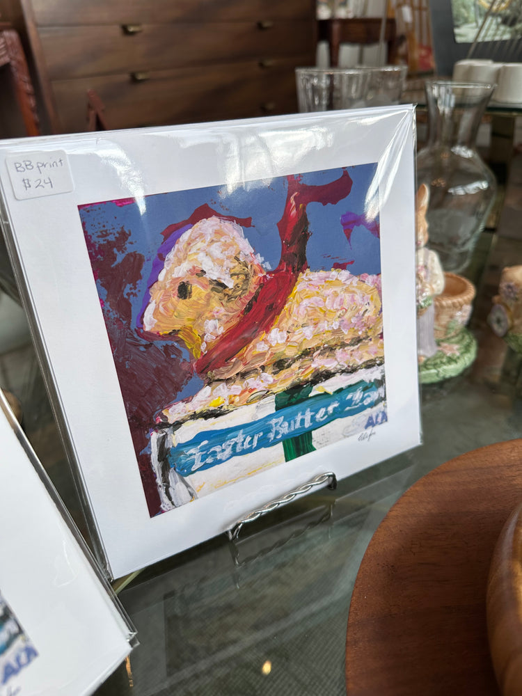 Butter Lamb Print 6” x 6”