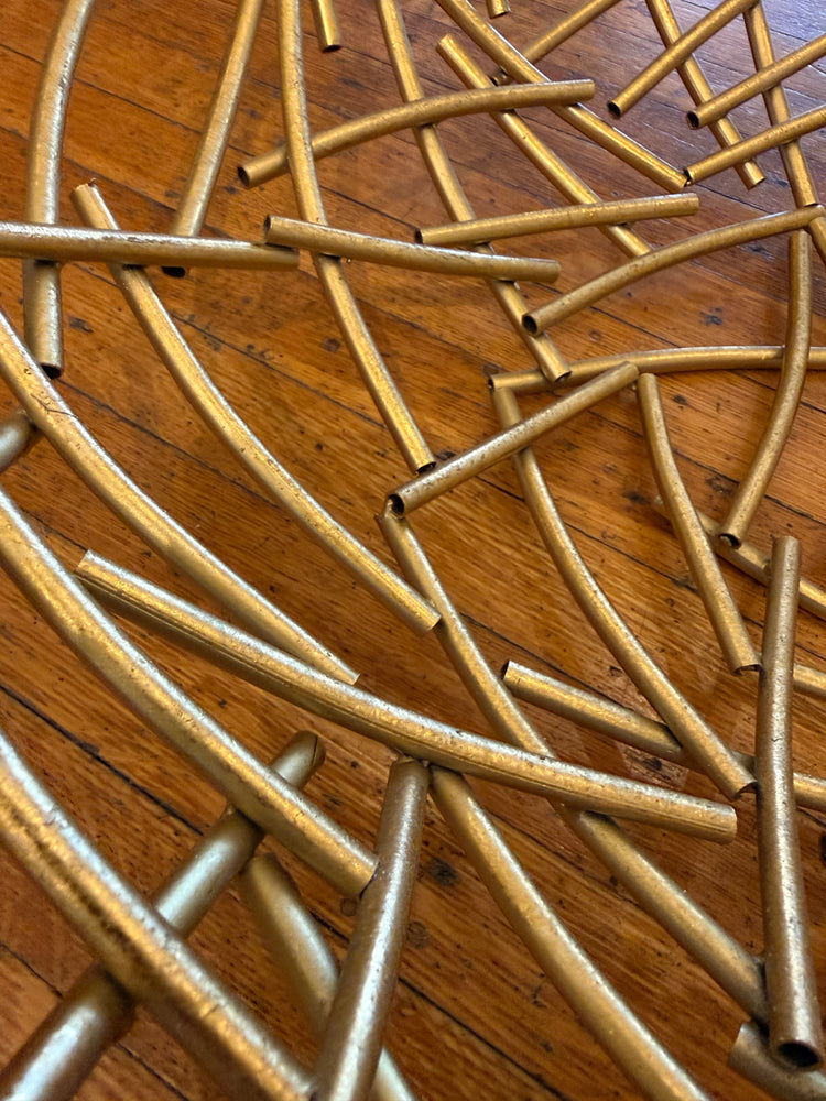 Large Decorative Stick-style Bowl