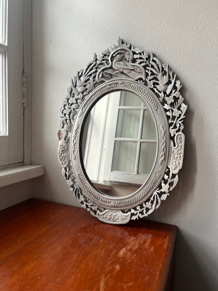 Ornate Wooden Mirror