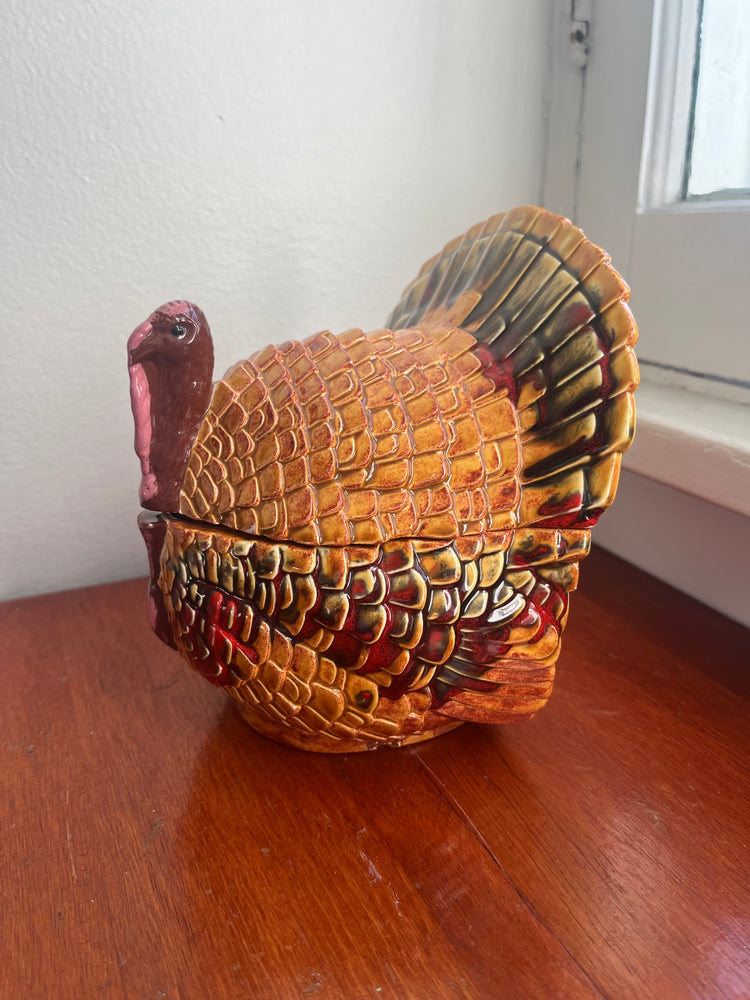 Ceramic Turkey Candy Dish