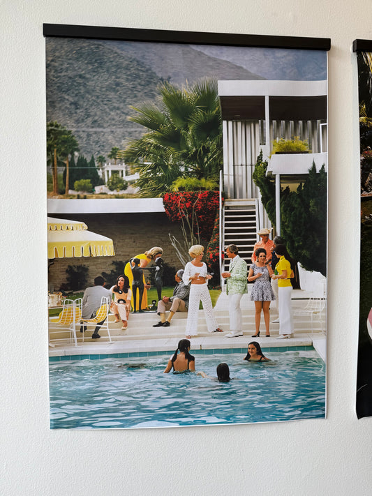 Poster of “Party on the Steps” by Slim Aarons