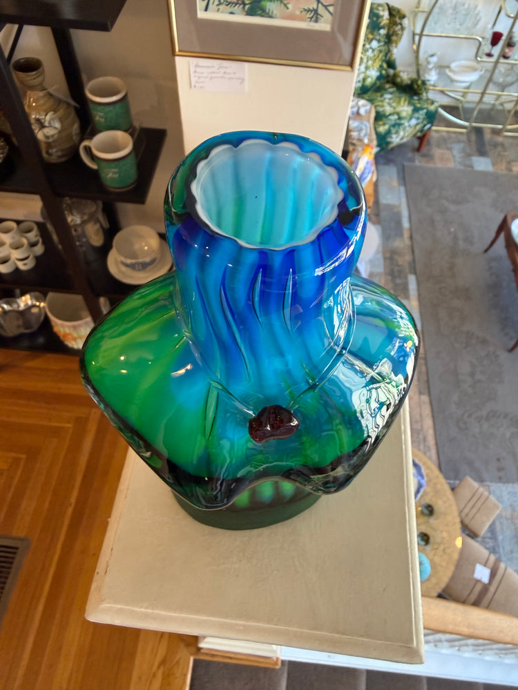 Murano-style Torso Vase