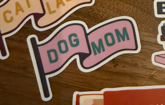 Dog Mom Sticker