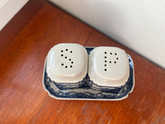 Blue & White Salt and Pepper Set