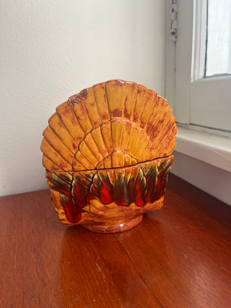 Ceramic Turkey Candy Dish