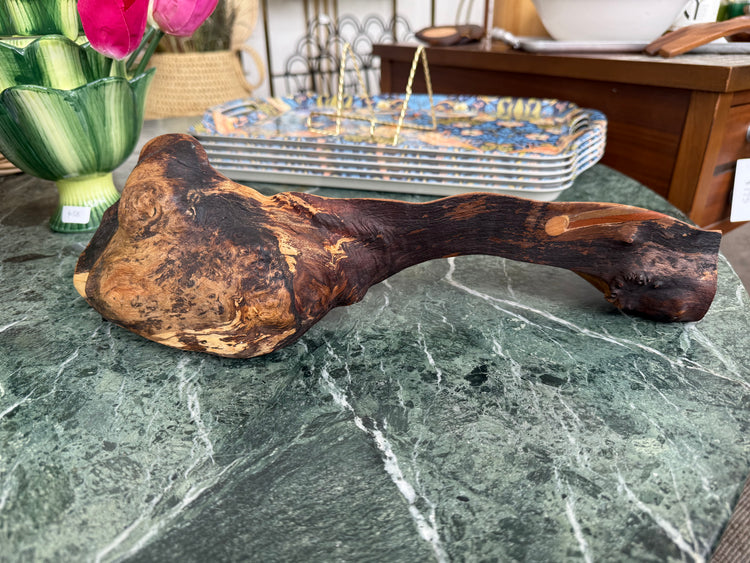 Live Edge Wood Tealight Holder