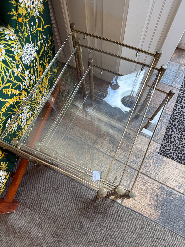 Brass Nesting Tables