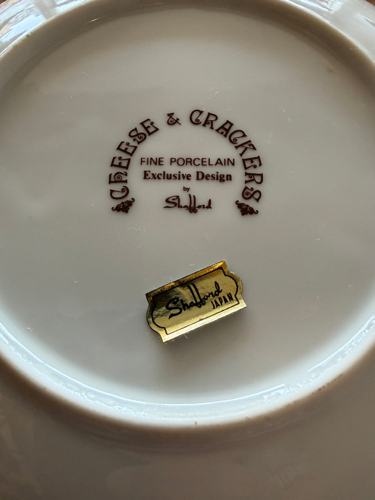 Cheese & Crackers Plate Set