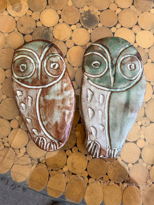 Ceramic Decorative Owl Brown
