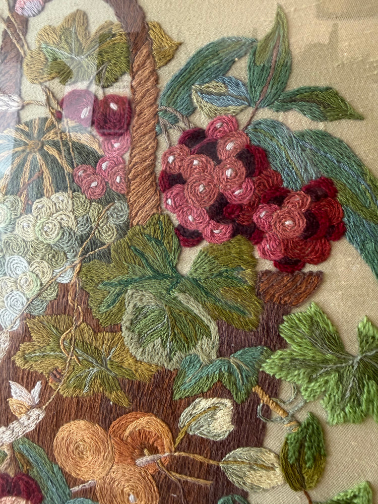 Fruit Basket Crewel
