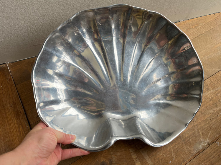 Large Pewter Serving Dish