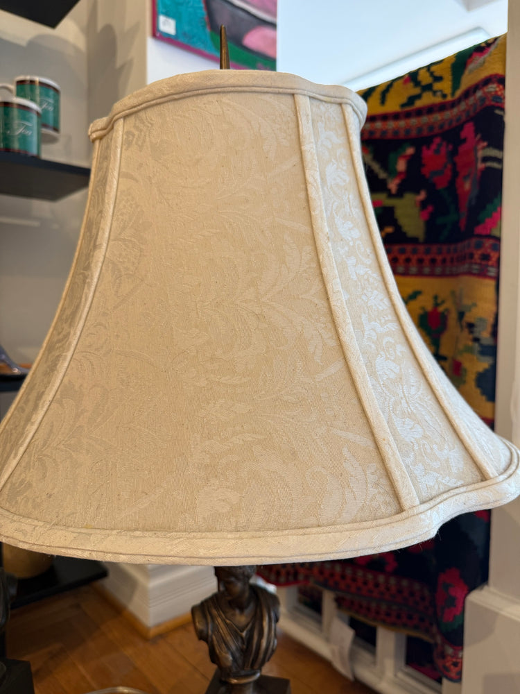 Pair of Neoclassical Bust Lamps