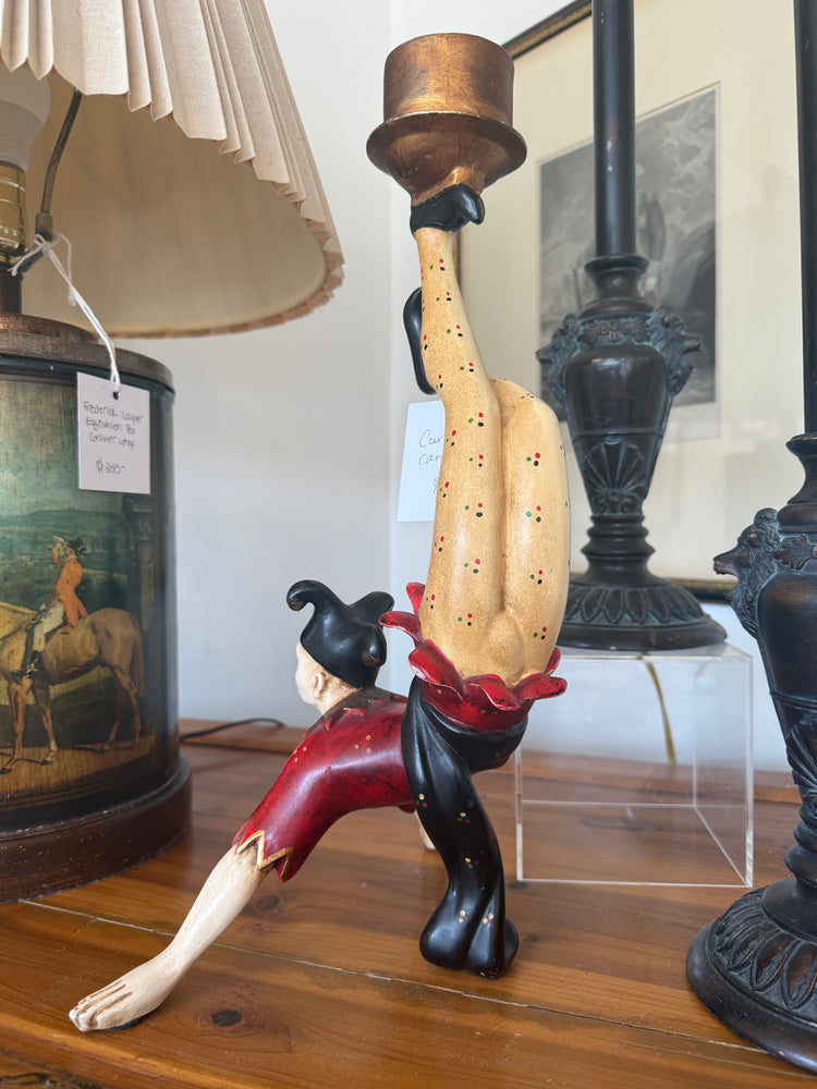Court Jester Candle Holder