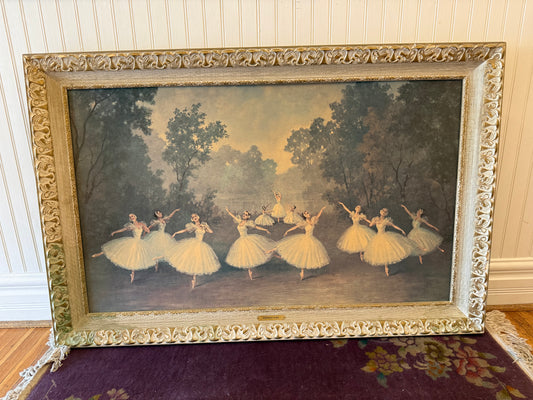 Framed Print of “Les Sylphides” by Auguste Albo