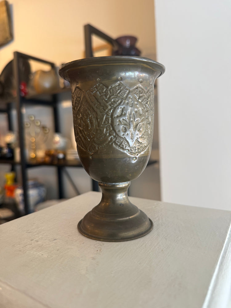 Small Brass Goblet