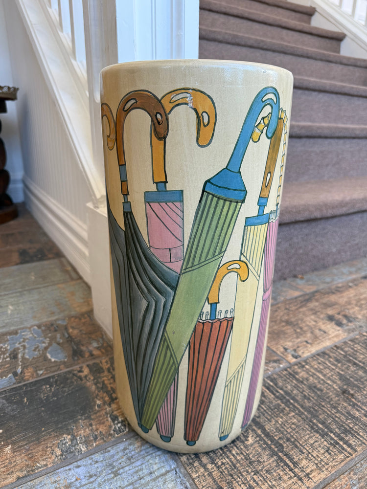 Painted Umbrella Stand