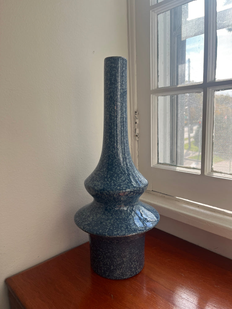 Tall, Marled Vase