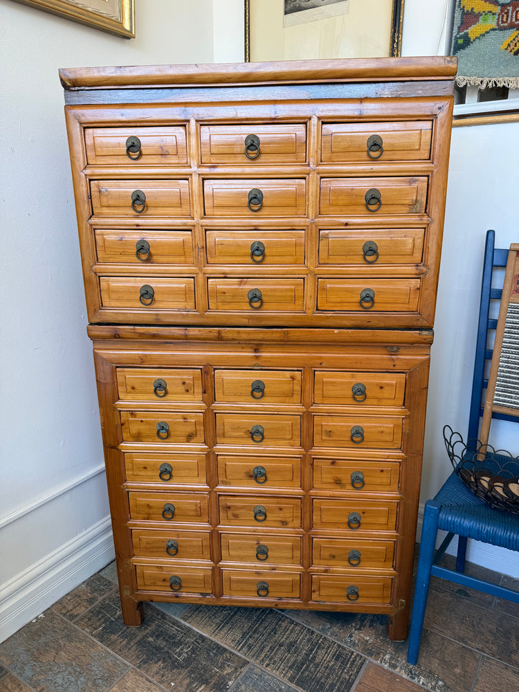 Antique Chinese Apothecary Cabinet