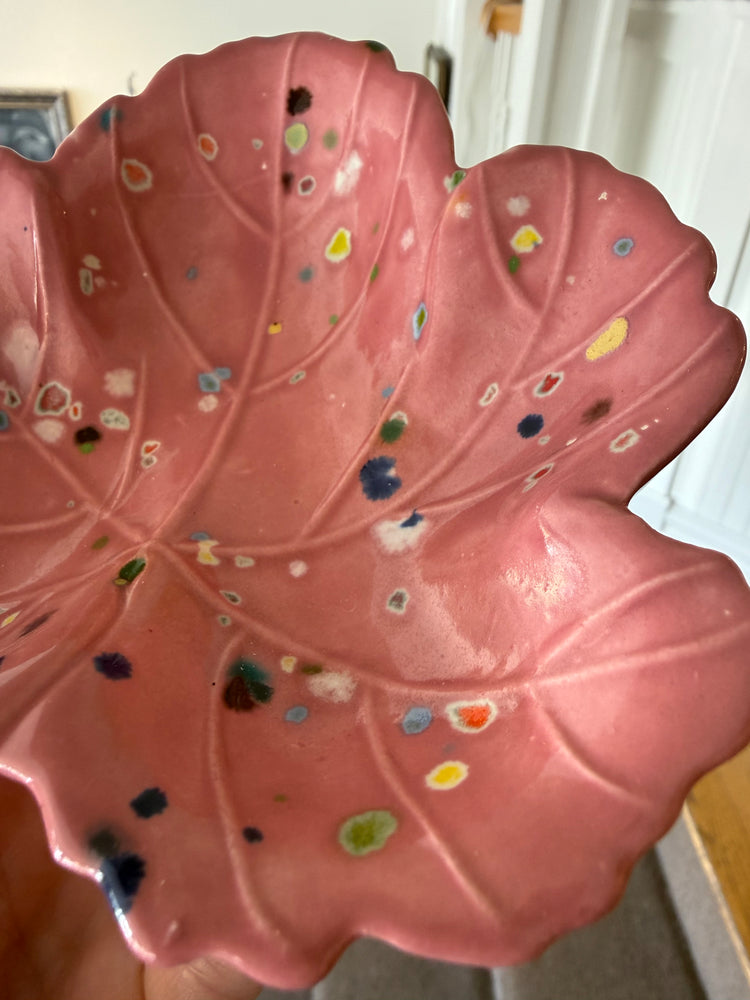 Speckled Leaf Dish