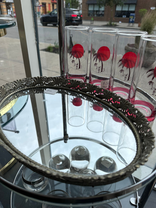 Mirrored Tray