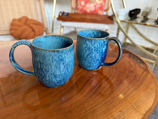 Pair of Pottery Mugs