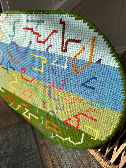 Needlepoint Wall Hanging (#3)