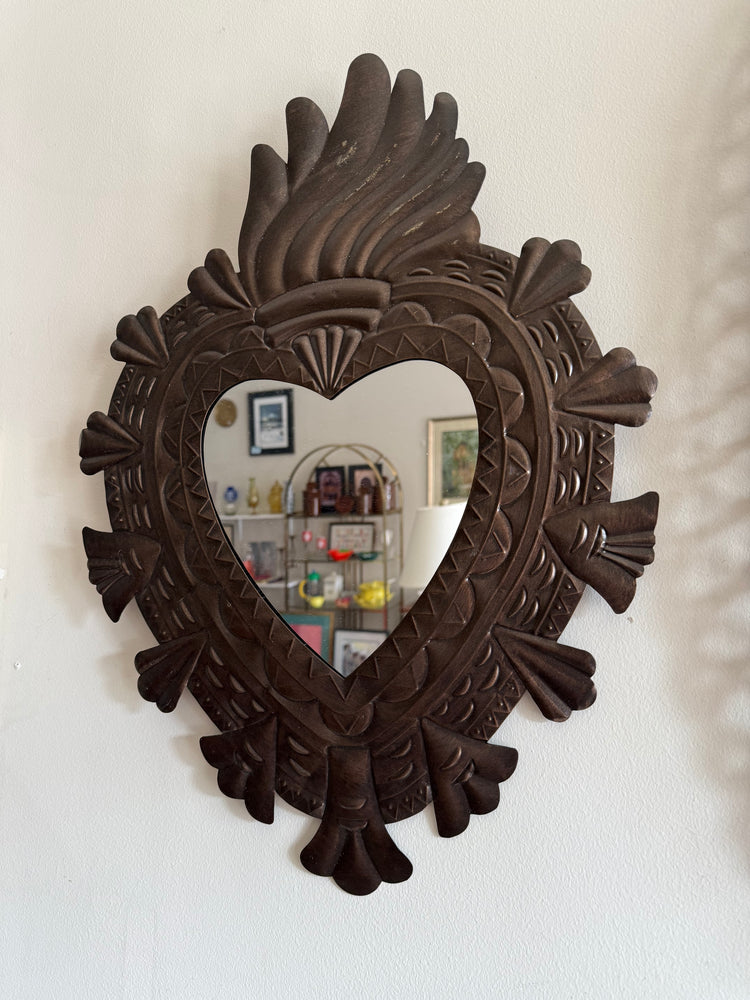 Firey Heart Mirror