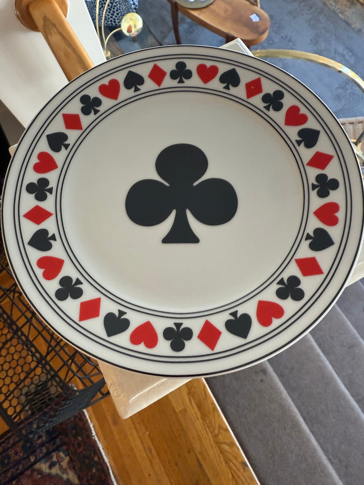 Set of 4 Card Plates