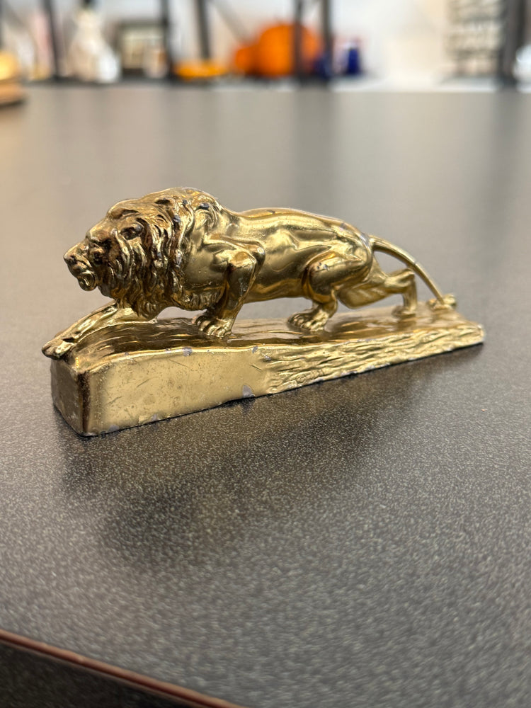Brass plated Lion