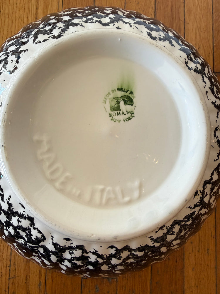Spongeware Bowl made in Italy