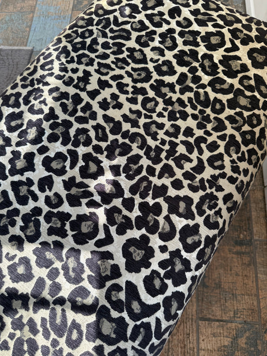 Leopard Print Bench
