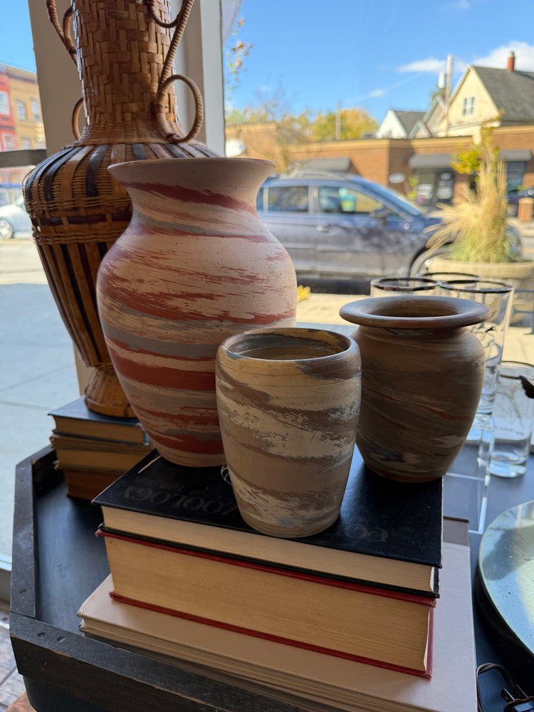 Large Nemadji Pottery Vase