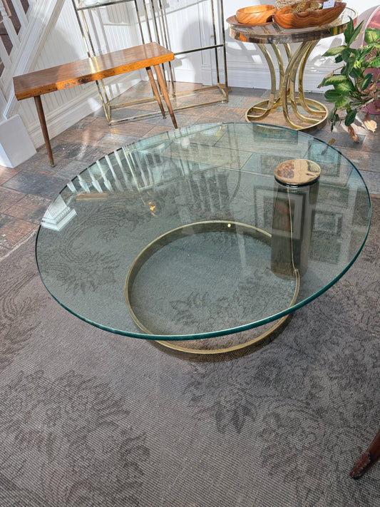 Pace Collection by Leon Rosen Cantilevered Coffee Table