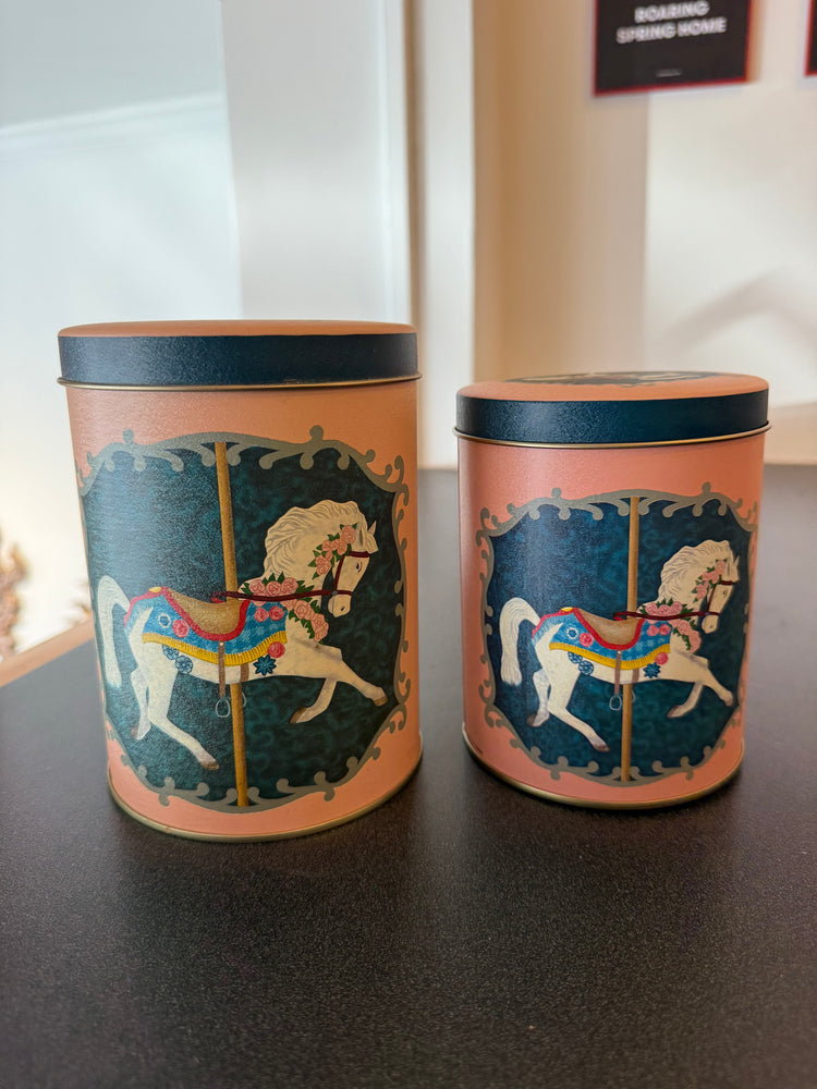 Set of Carousel Tins