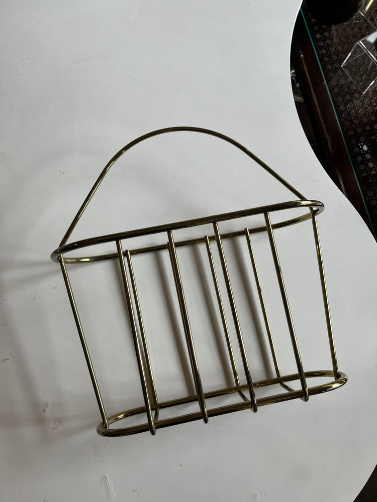 Brass Magazine Rack