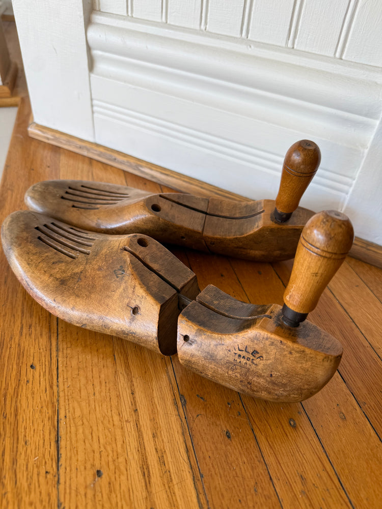 Pair of Antique Miller Shoe Forms