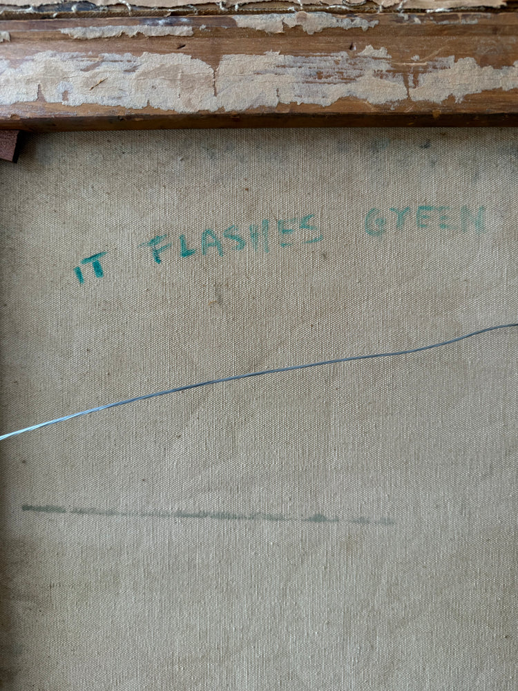 “It Flashes Green” by Marjorie Bishop