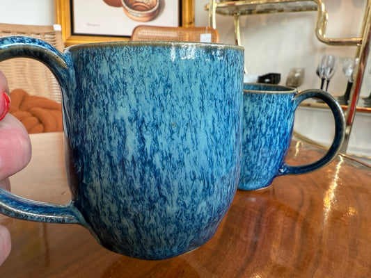 Pair of Pottery Mugs