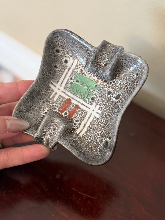 German Pottery Ashtray
