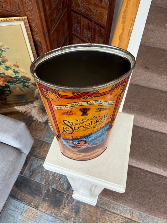 Vintage Spaghetti Tin