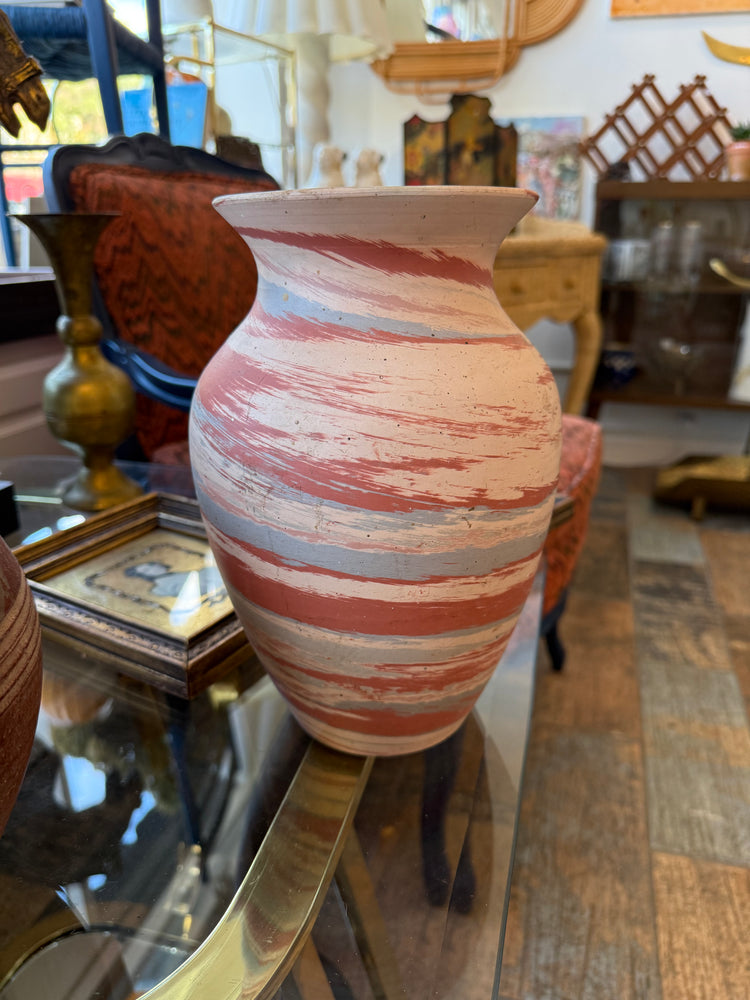 Large Nemadji Pottery Vase
