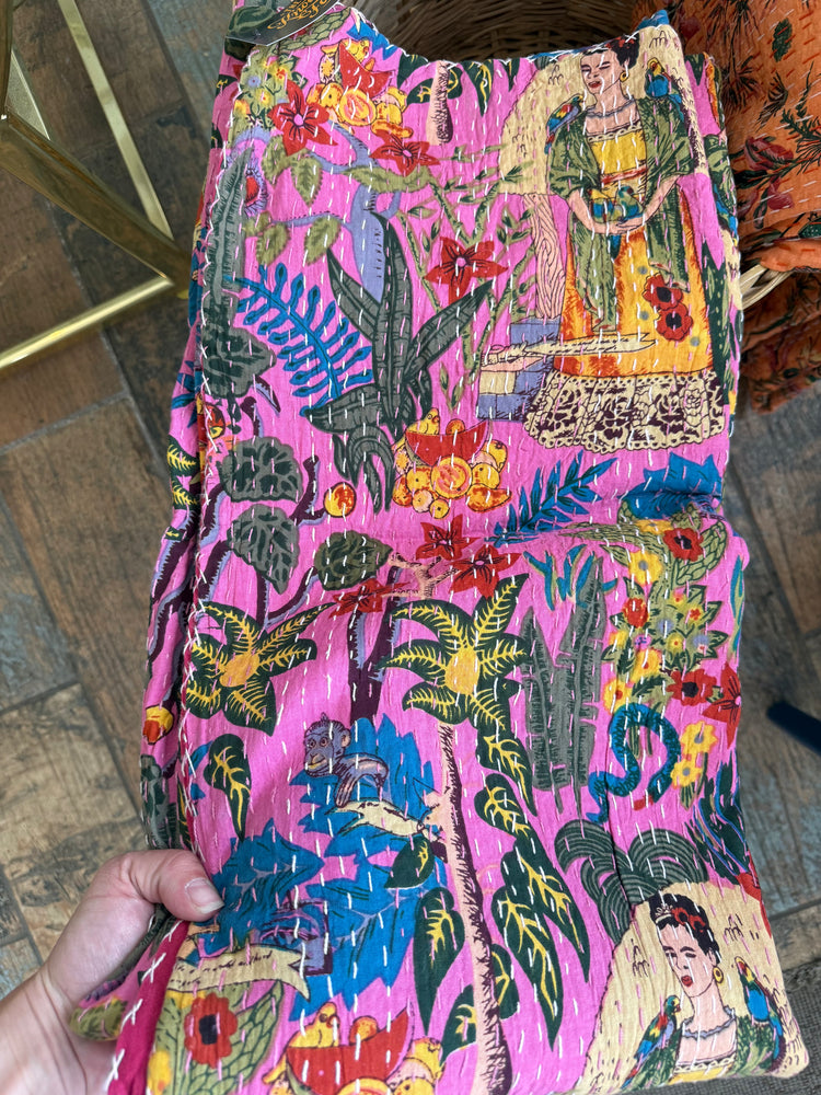 Kantha Quilt- Frida