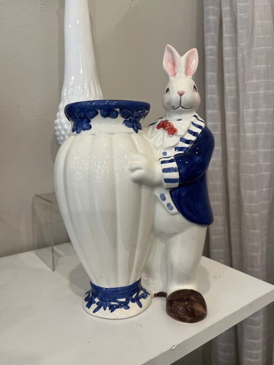 Dapper Bunny Vase