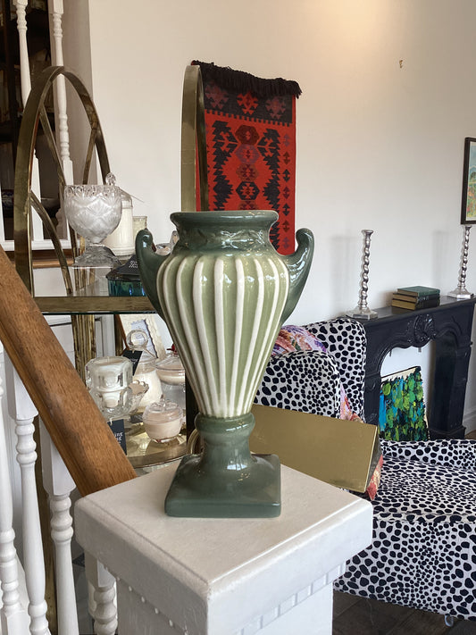 Green Grecian Vase
