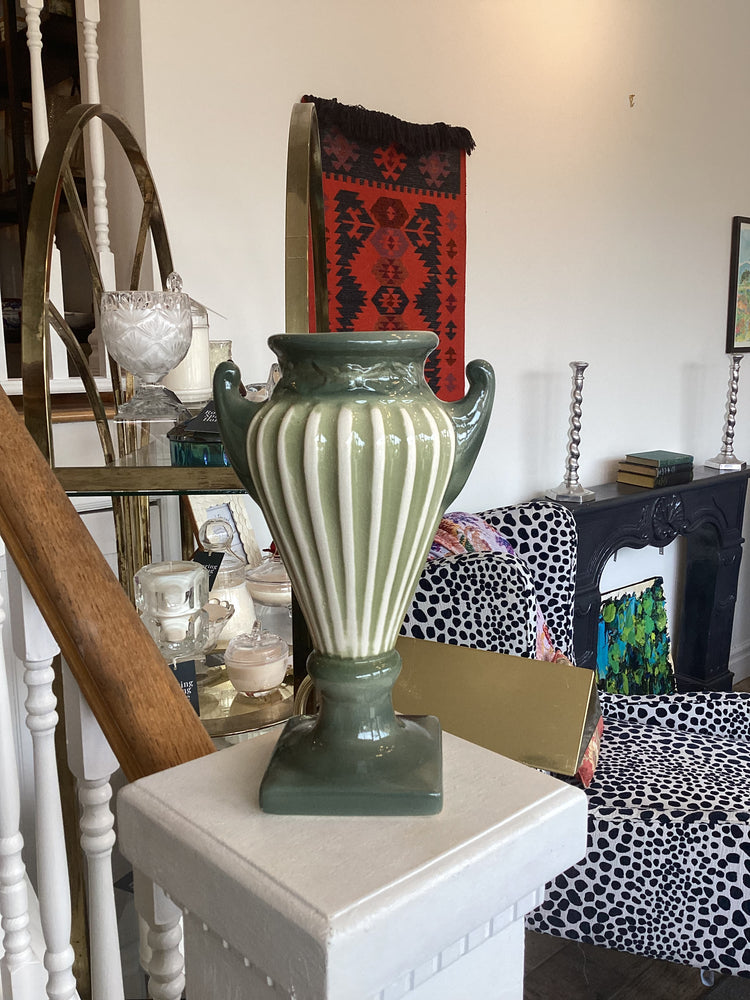 Green Grecian Vase