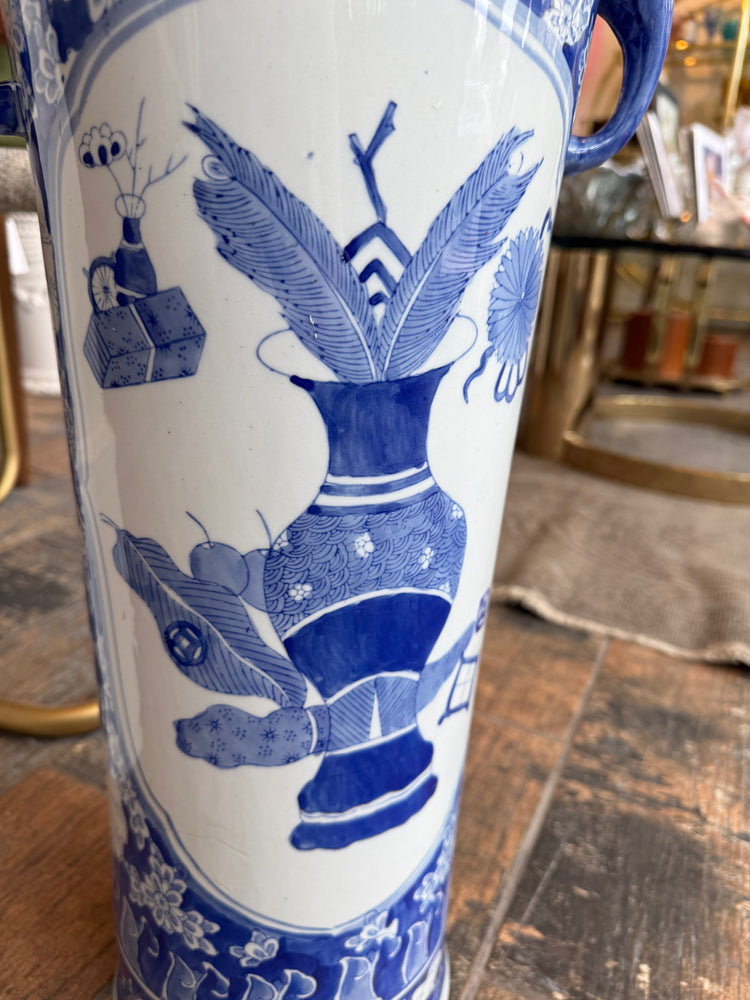 Chinoiserie Floor Vase