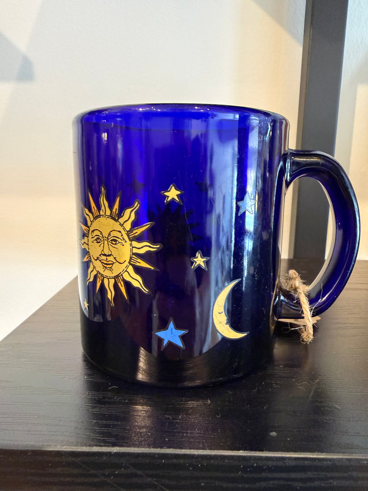 Libbey Cobalt “Friends” Mug