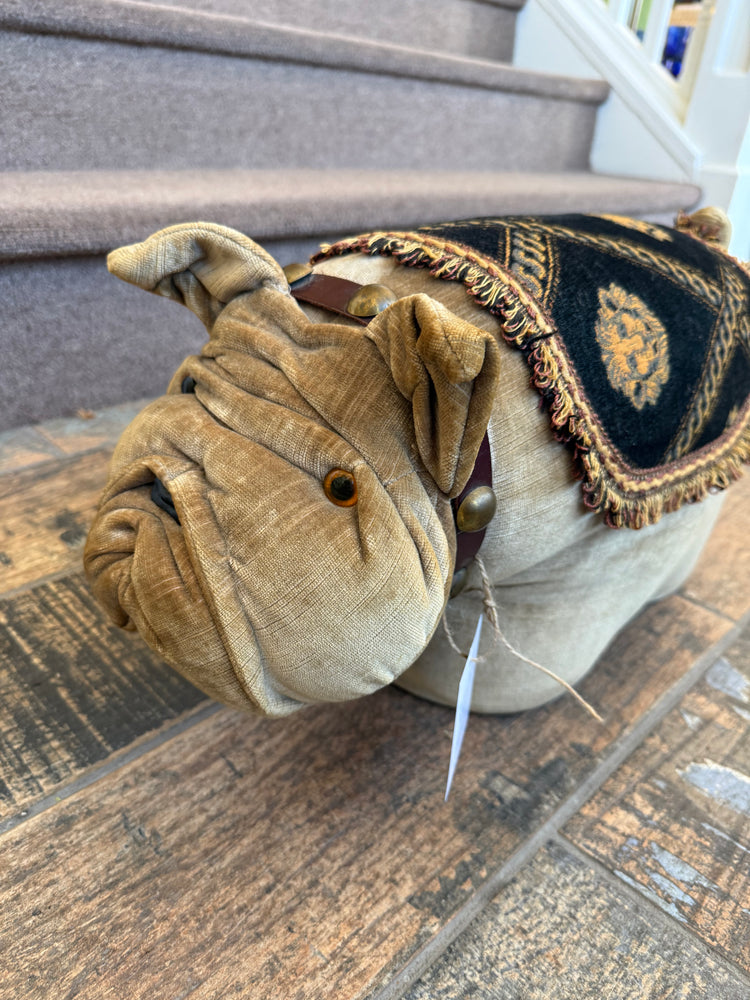 Vintage Bulldog Footrest