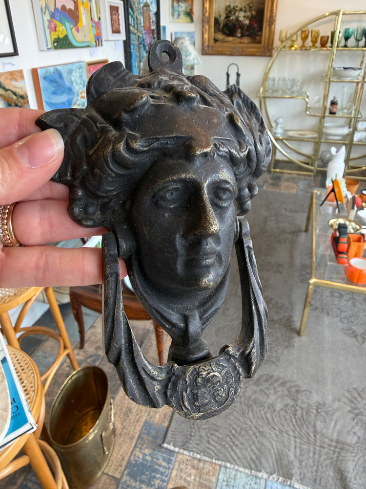 Neoclassical Cast Iron Door Knocker